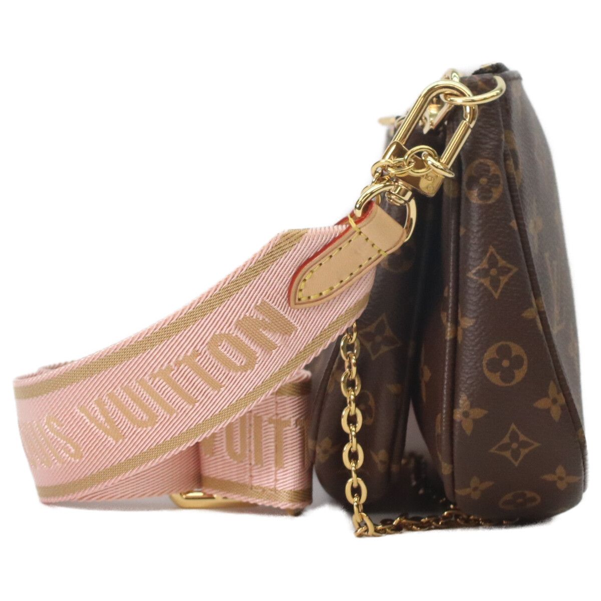 Louis Vuitton Rose Cles Monogram Multi Pochette Shoulder — view 2