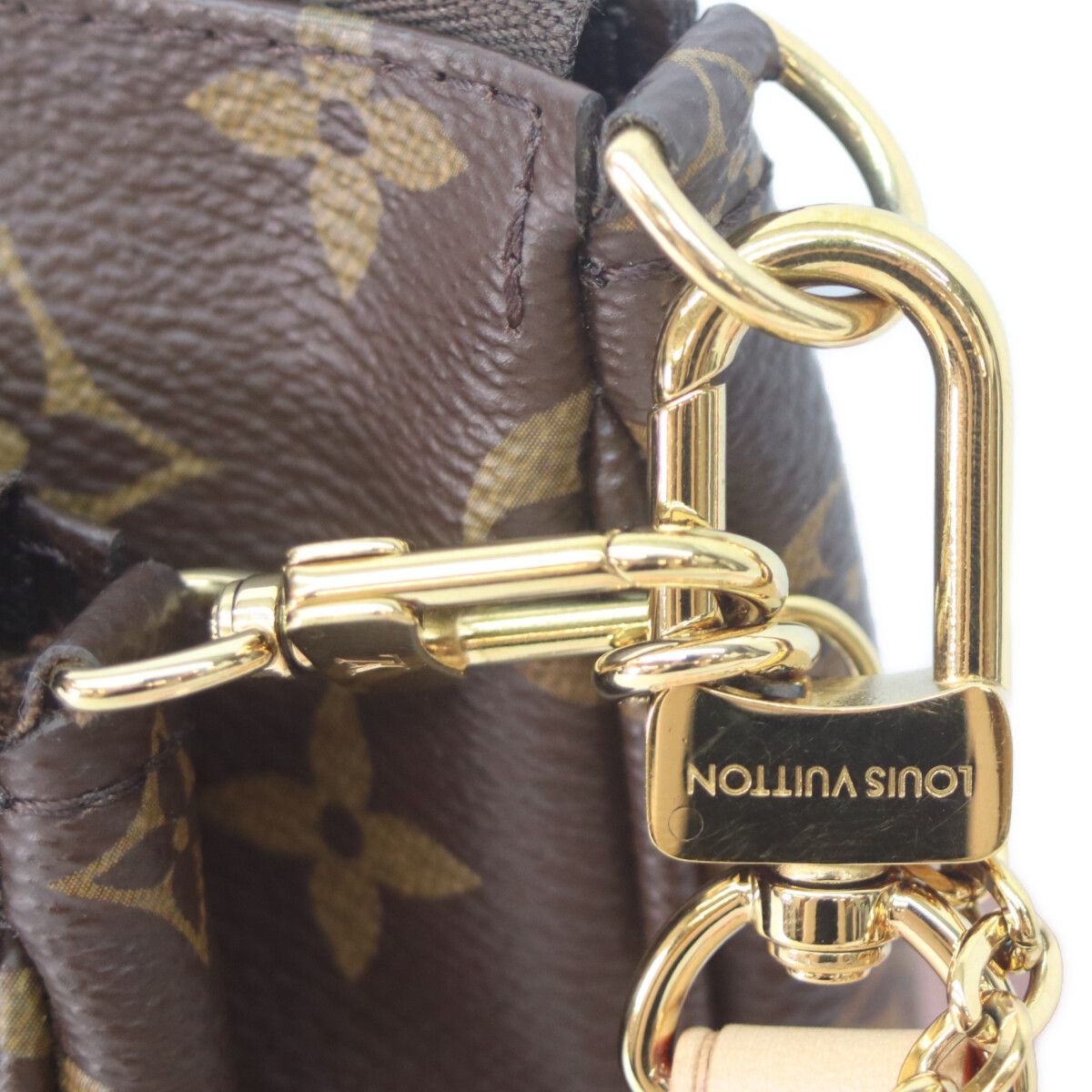 Louis Vuitton Rose Cles Monogram Multi Pochette Shoulder — view 7