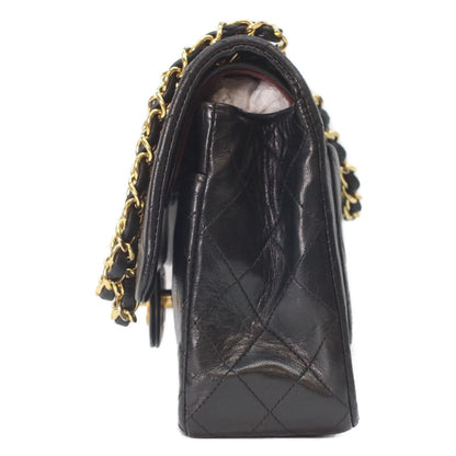 Chanel Black Lamb Gold Quilted 25 Shoulder — view 2