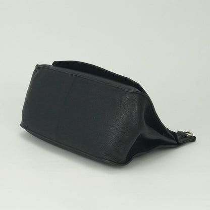 Hermes Gipsiere 34 Shoulder Bag Taurillon Clemence Noir Blue Indigo Black Navy — view 5