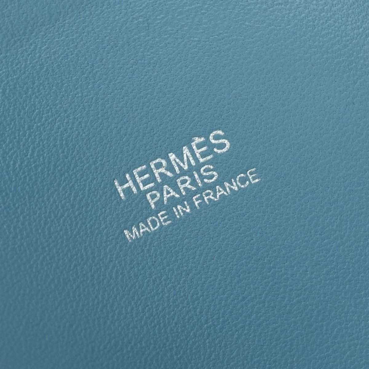Hermes Bolide 31 Tote Shoulder Bag Taurillon Clemence Blue Jean Bluejean Silver — view 7