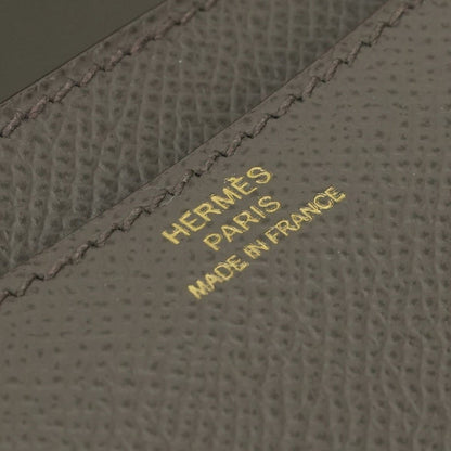 Hermes Constance 3 Mini 18 Shoulder Bag Epsom Etain Gray Pink Gold Veau — view 8