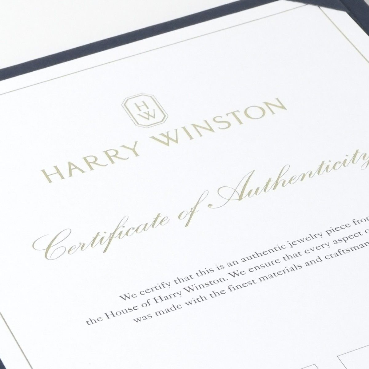 Harry Winston Round Cut Classic Ring Silver Wedding Engagement — view 6