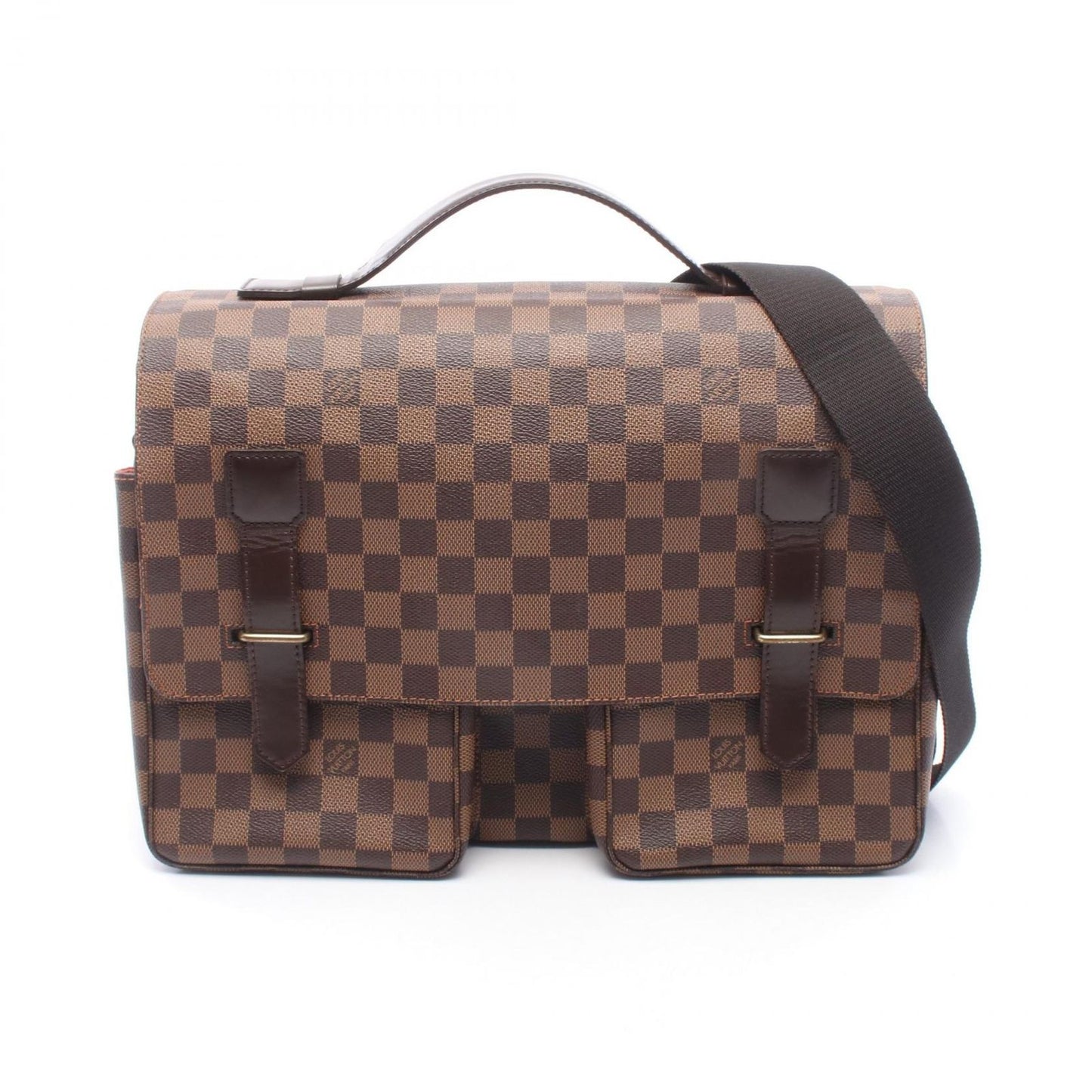 Louis Vuitton Shoulder Bag Broadway 2-Way Canvas Leather