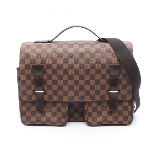 Louis Vuitton Shoulder Bag Broadway 2-Way Canvas Leather