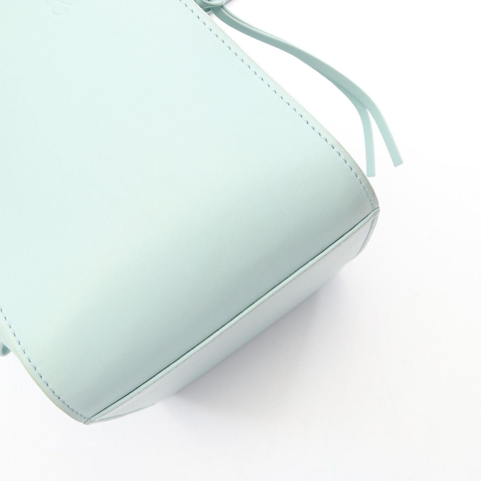Loewe Handbag Hammock Bag Compact 2-Way Light Blue Leather — view 9