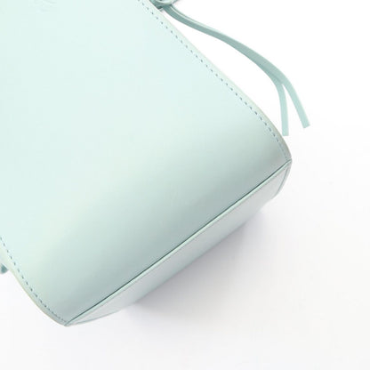 Loewe Handbag Hammock Bag Compact 2-Way Light Blue Leather — view 9