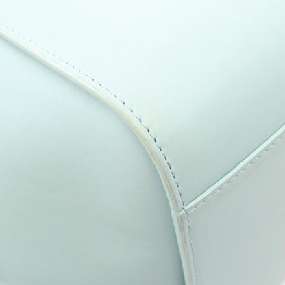 Loewe Handbag Hammock Bag Compact 2-Way Light Blue Leather — view 8