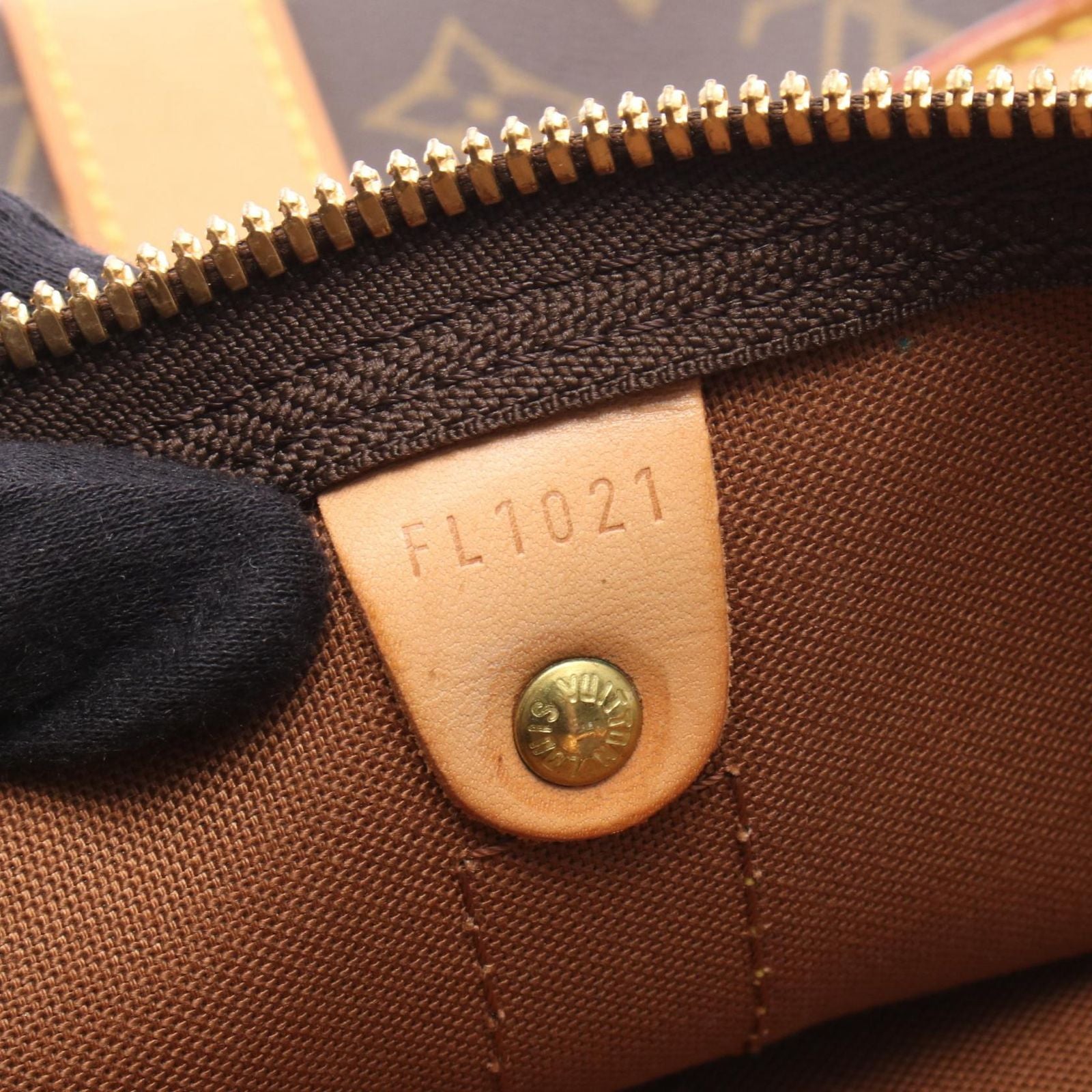 Louis Vuitton Boston Bag Keepall 55 Canvas Leather — view 5