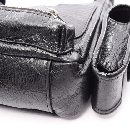 Balenciaga Shoulder Bag Superbusy Small Black Leather — view 5