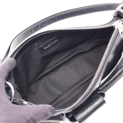 Balenciaga Shoulder Bag Superbusy Small Black Leather — view 3