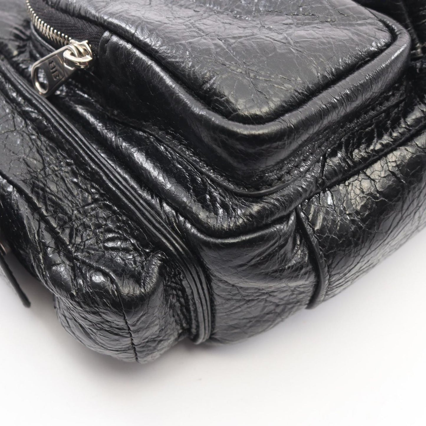 Balenciaga Shoulder Bag Super Busy Small Black Leather Superbusy — view 5