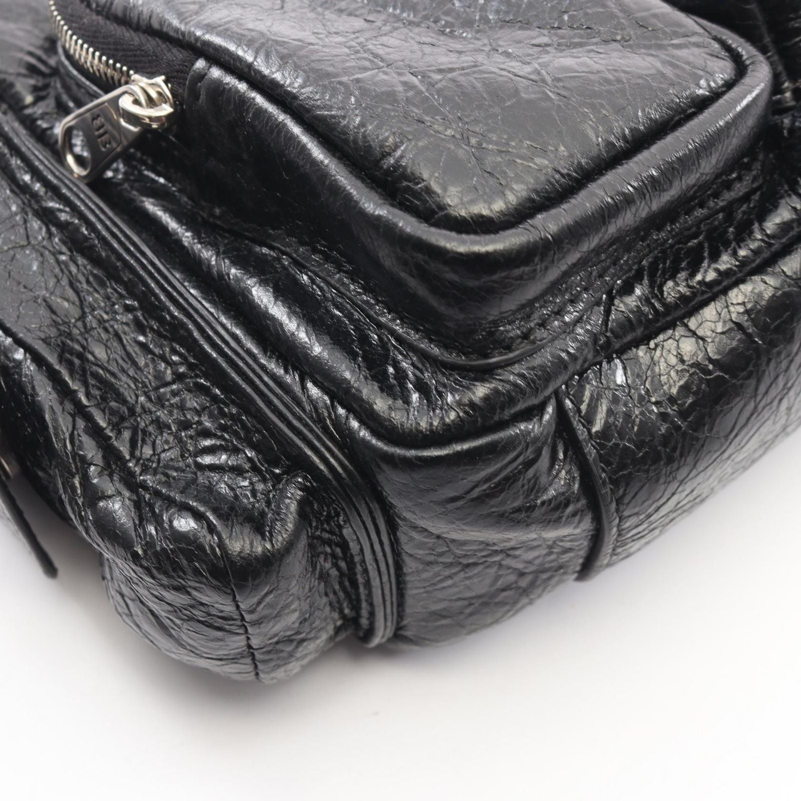 Balenciaga Shoulder Bag Super Busy Small Black Leather Superbusy — view 5