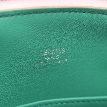 Hermes Handbag Bolide Mini Verso Movepel Mint 2-Way Leather — view 4
