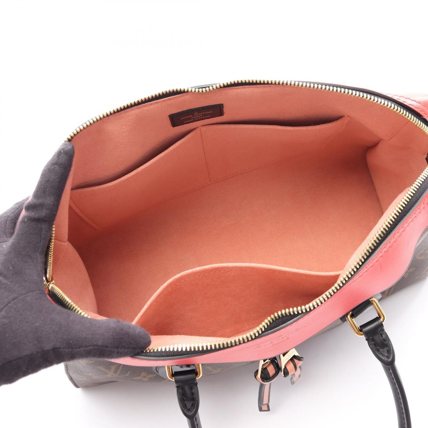 Louis Vuitton Tote Tui Roulis Kabuki 2-Way Canvas Leather — view 3