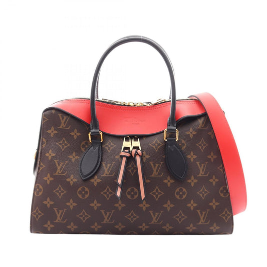 Louis Vuitton Tote Tui Roulis Kabuki 2-Way Canvas Leather