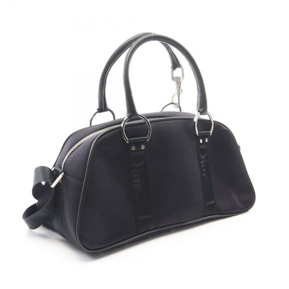 Dior Hardcore Bowling Bag 2-Way Black Leather — view 2