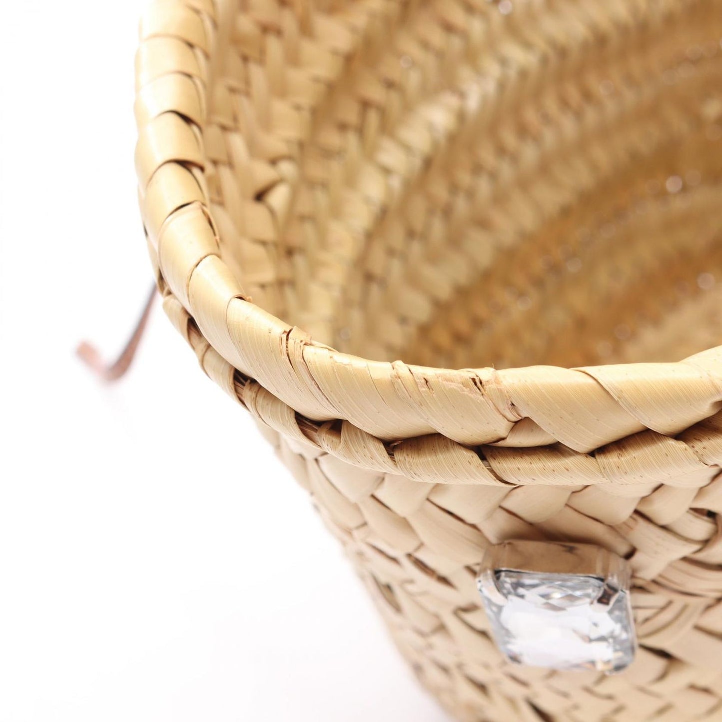 Loewe Handbag Basket Bag Bijoux Natural Brown Leather Small — view 5