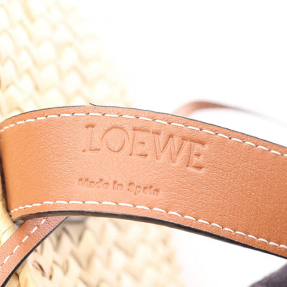Loewe Handbag Basket Bag Bijoux Natural Brown Leather Small — view 4