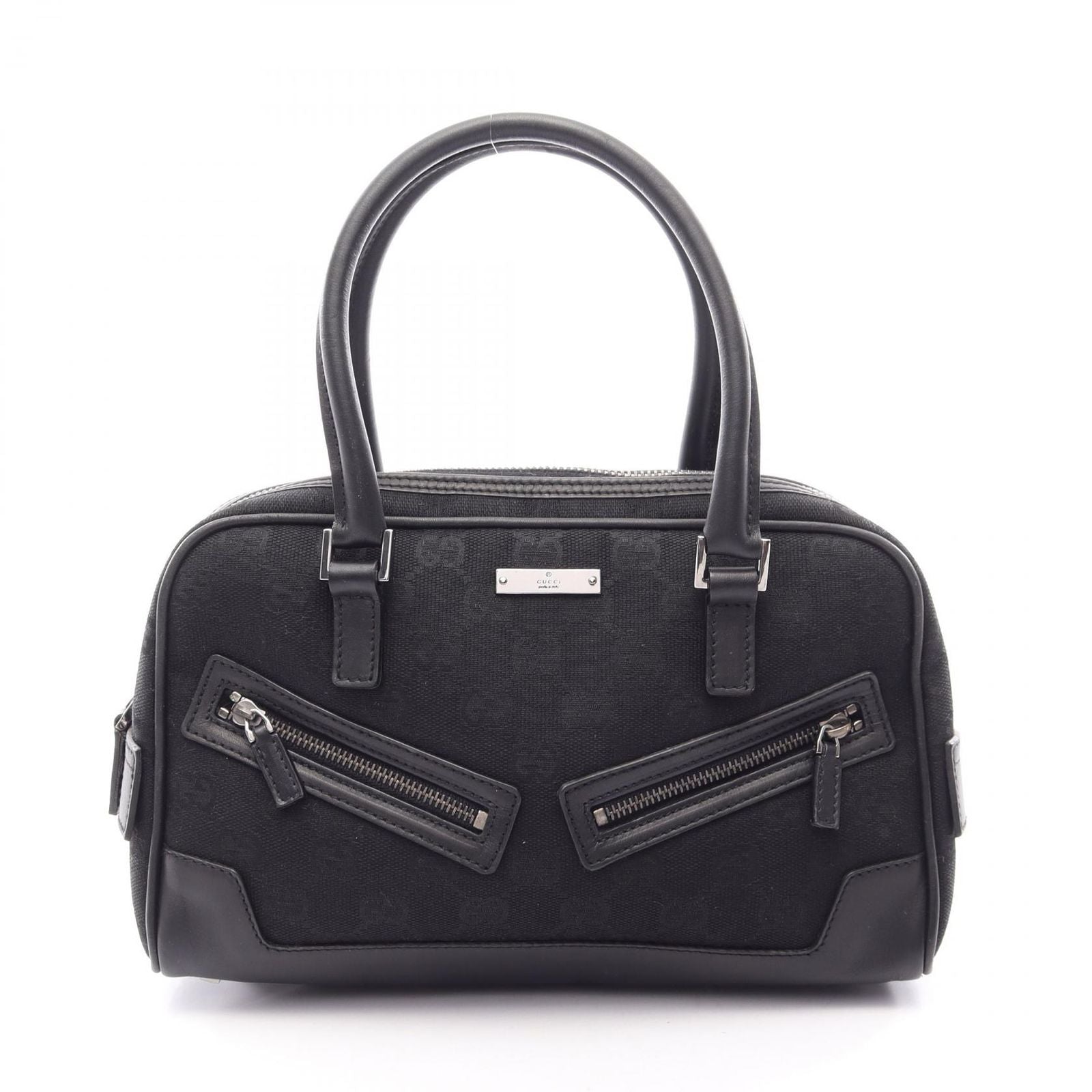 Gucci Handbag GG Canvas Mini 000 Black