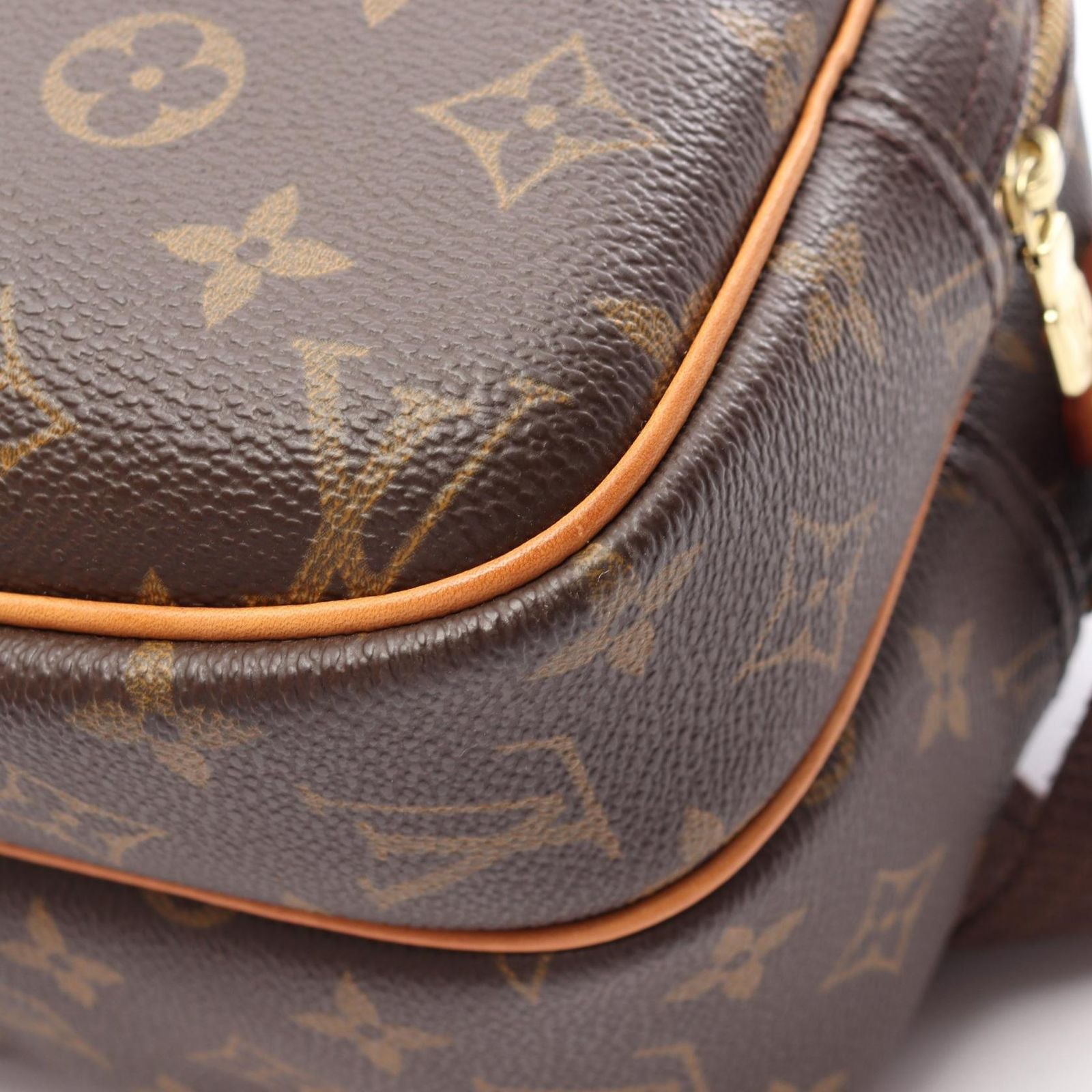 Louis Vuitton Shoulder Bag Reporter PM Canvas Leather — view 9