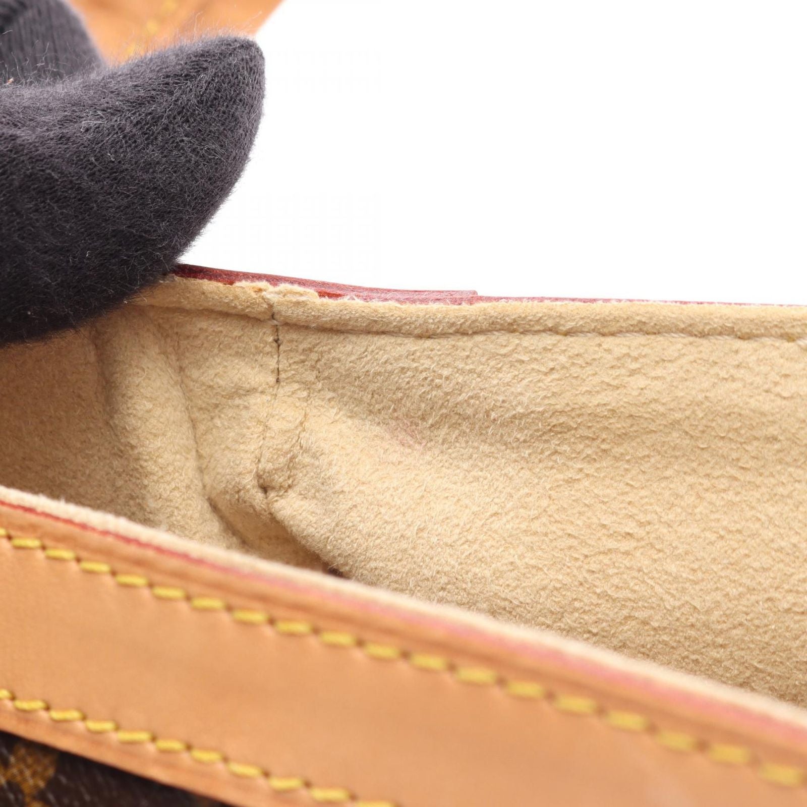 Louis Vuitton Shoulder Bag Bivari Mm Co Ting Canvas Leather — view 6