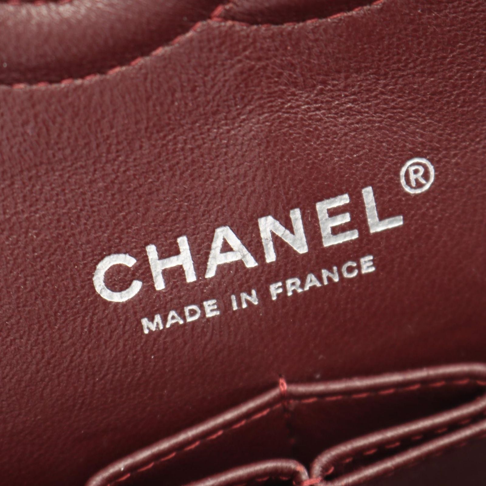 Chanel Shoulder Bag Quilted Double Flap Black Caviar Leather Chain — view 4