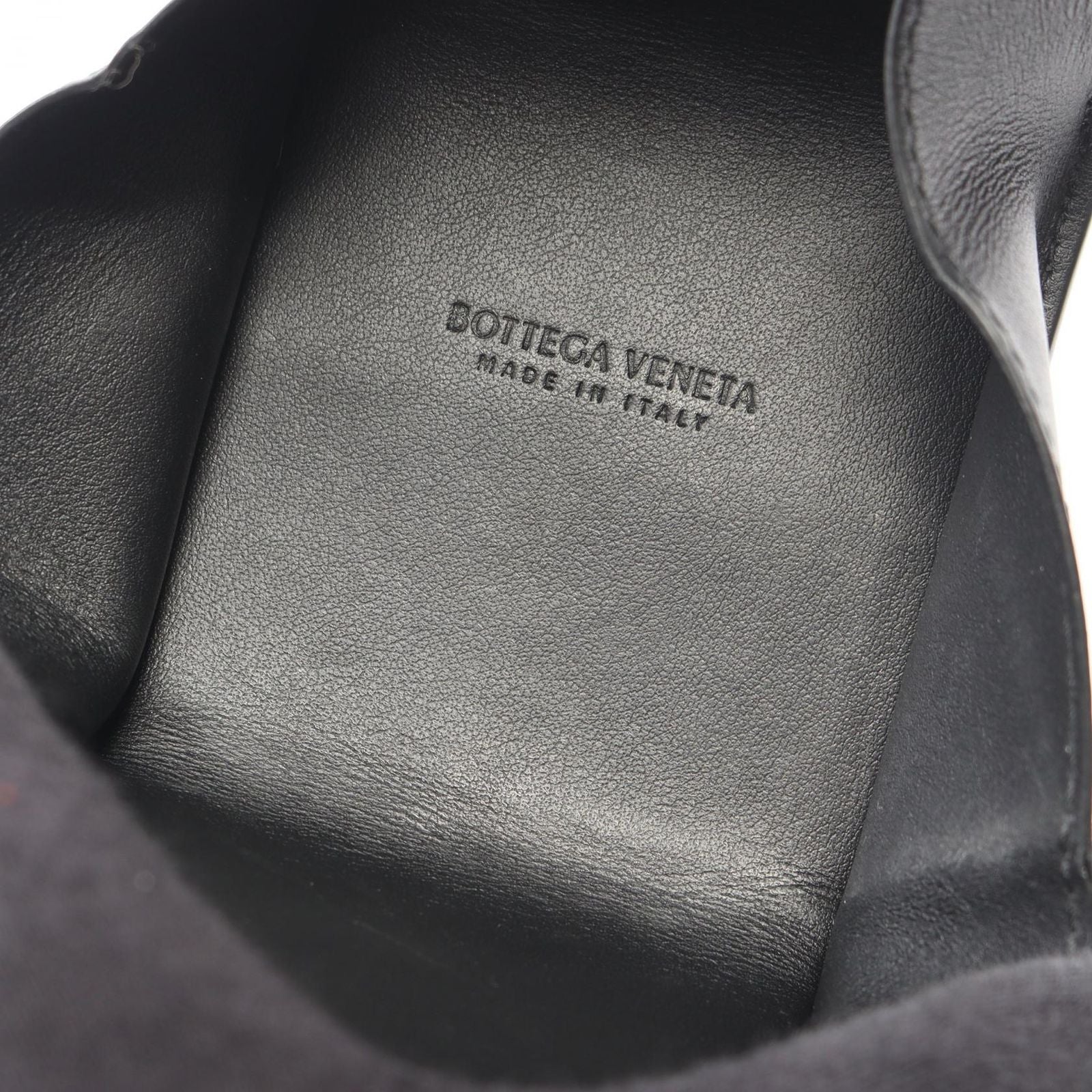 Bottega Veneta Coin Case Maxi Intrecciato Black Leather Cassette — view 5