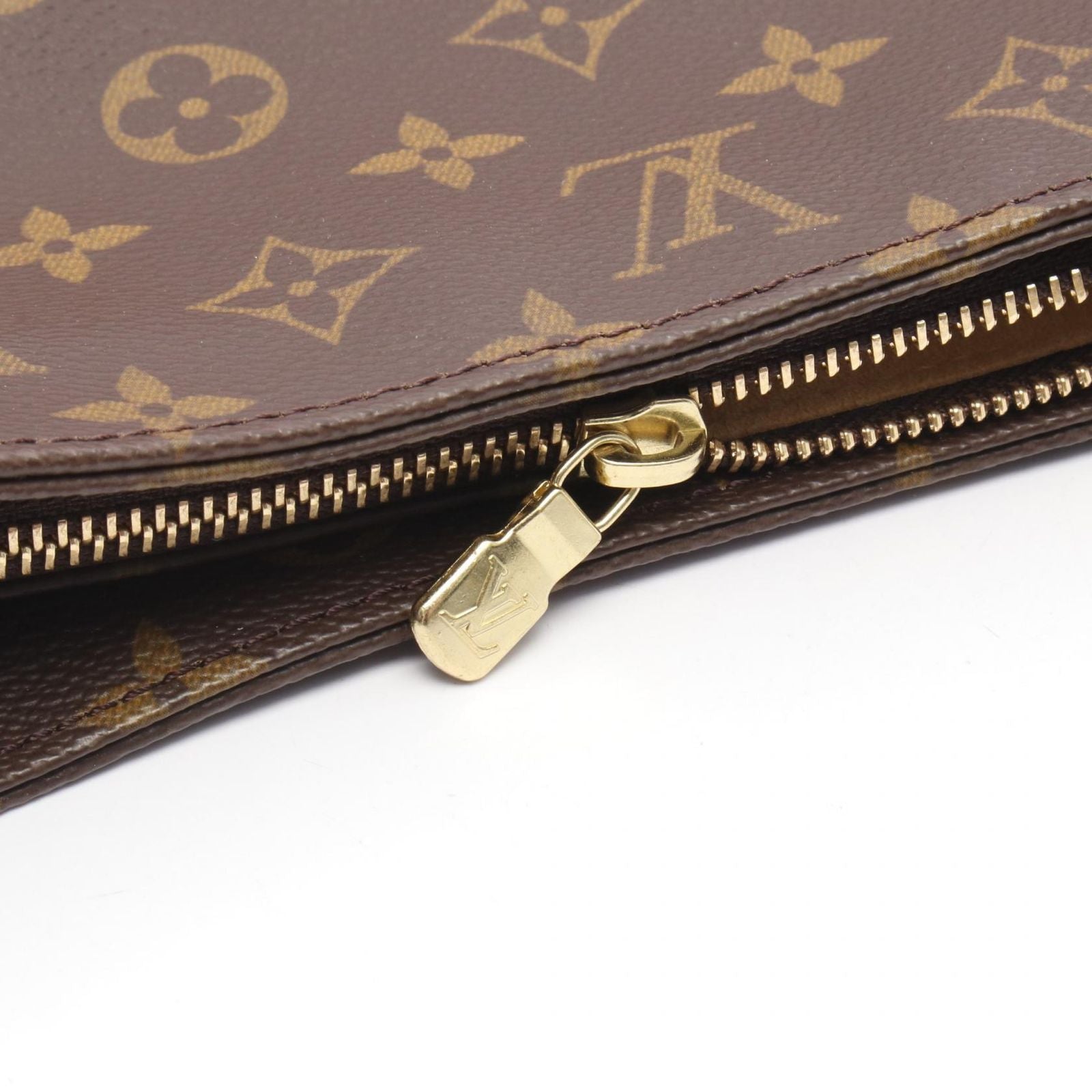 Louis Vuitton Shoulder Bag Looping GM Canvas Leather — view 9