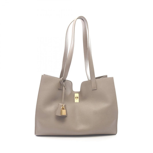 Celine Tote Cover 16 Seize Ezu Gray Leather