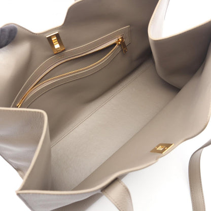 Celine Tote Cover 16 Seize Ezu Gray Leather — view 3