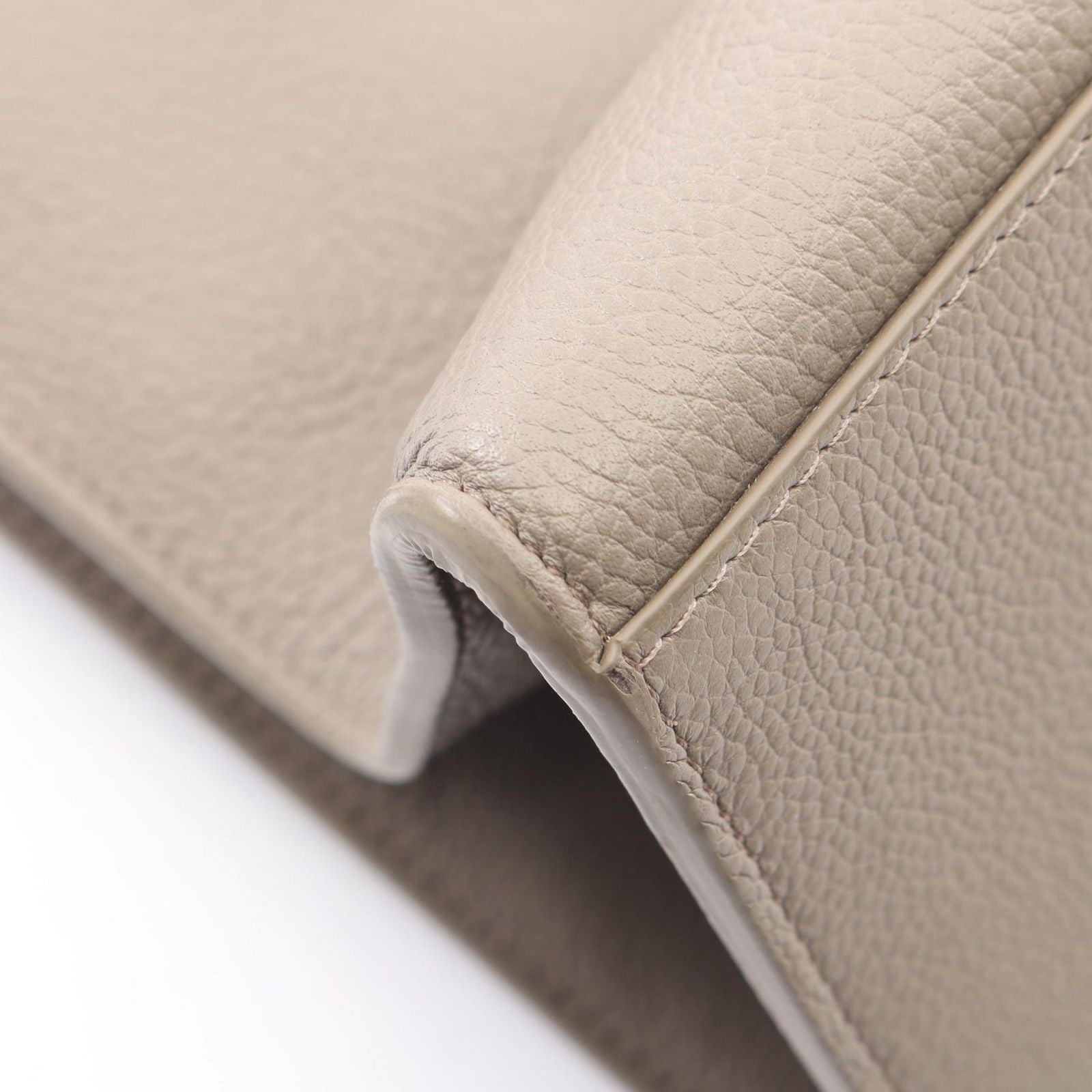 Celine Tote Cover 16 Seize Ezu Gray Leather — view 6