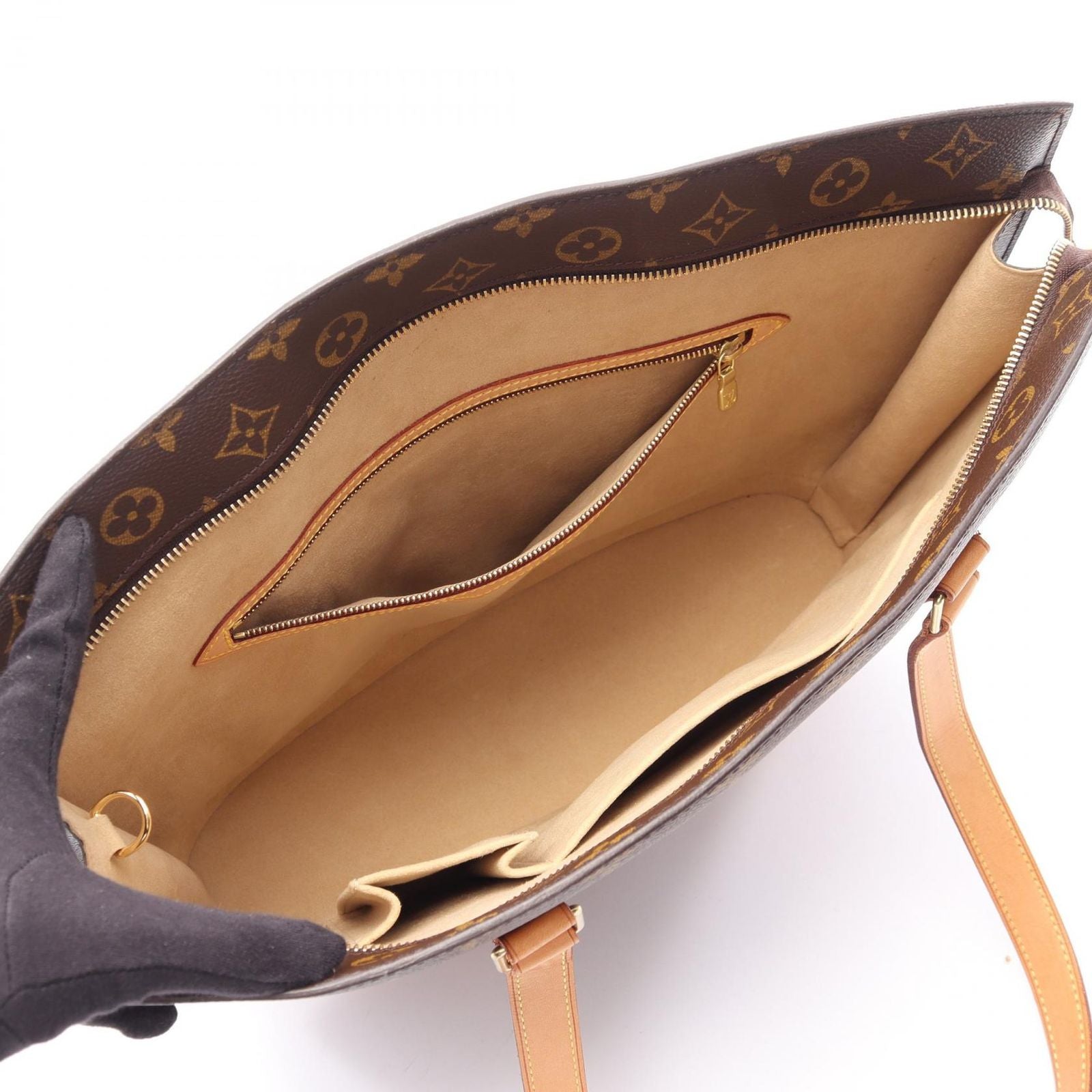 Louis Vuitton Shoulder Bag Babylon Monogram Canvas Leather — view 3