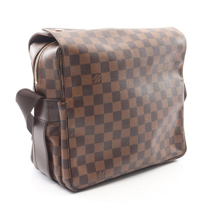 Louis Vuitton Shoulder Bag Naviglio Damier Ebene Canvas Leather — view 2