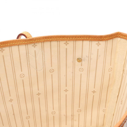 Louis Vuitton Tote Neverfull MM Damier Azur Canvas Leather — view 7