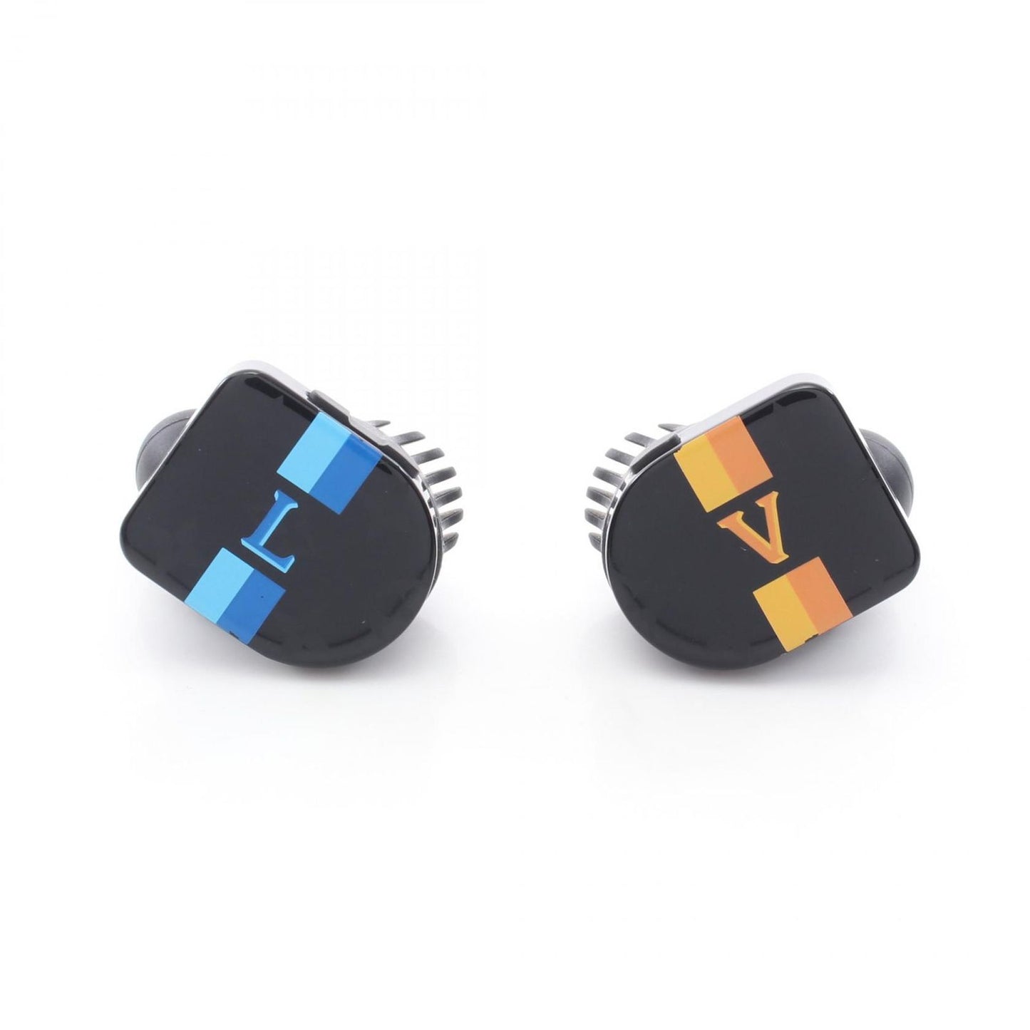 Louis Vuitton Horizon Stripe Eclipse Wireless Earphones Rubber Shoulder — view 2