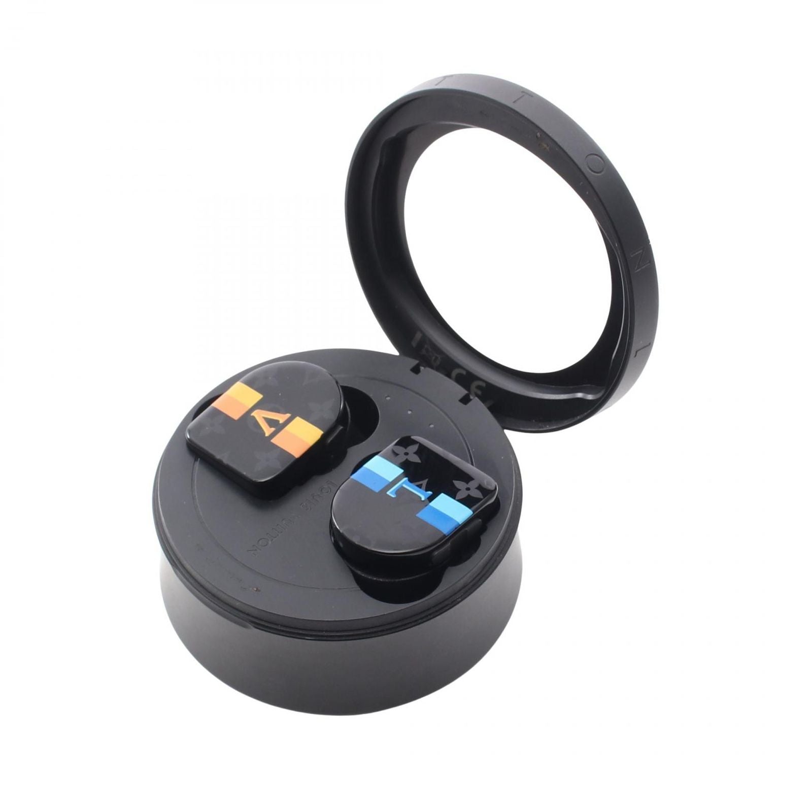Louis Vuitton Horizon Stripe Eclipse Wireless Earphones Rubber Shoulder