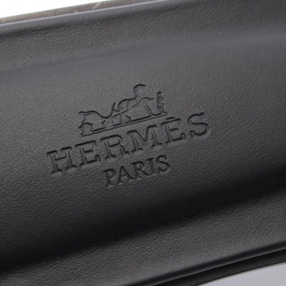 Hermes Sandals Oran Black Leather — view 5