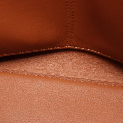 Loewe Tote Anagram 2-Way Natural Brown Canvas Leather Small — view 5