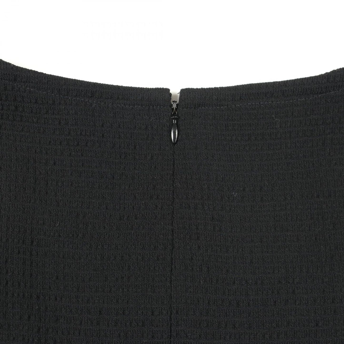 Chanel Dress CC Logo Button Short Sleeve Wool — view 5