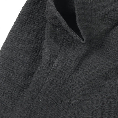 Chanel Dress CC Logo Button Short Sleeve Wool — view 7