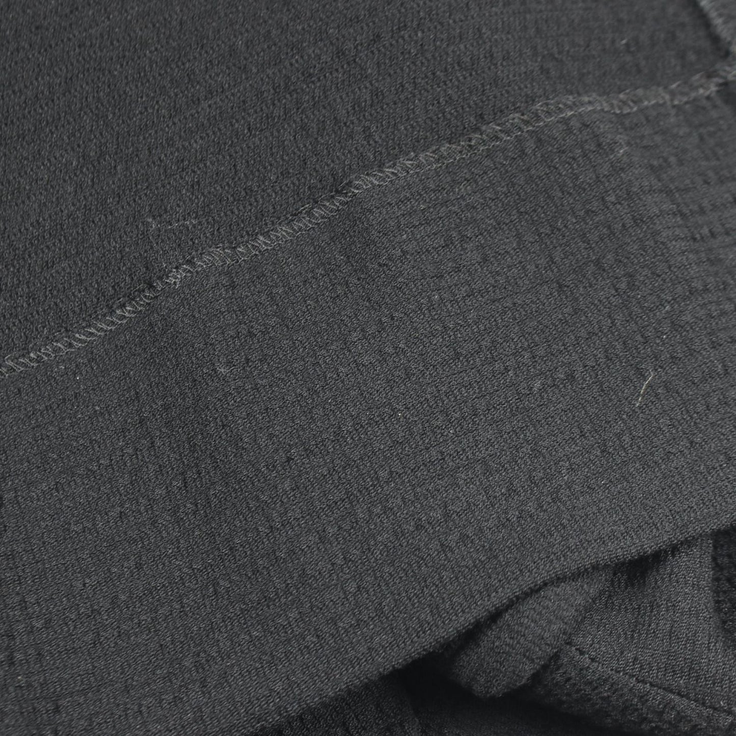 Chanel Dress CC Logo Button Short Sleeve Wool — view 8