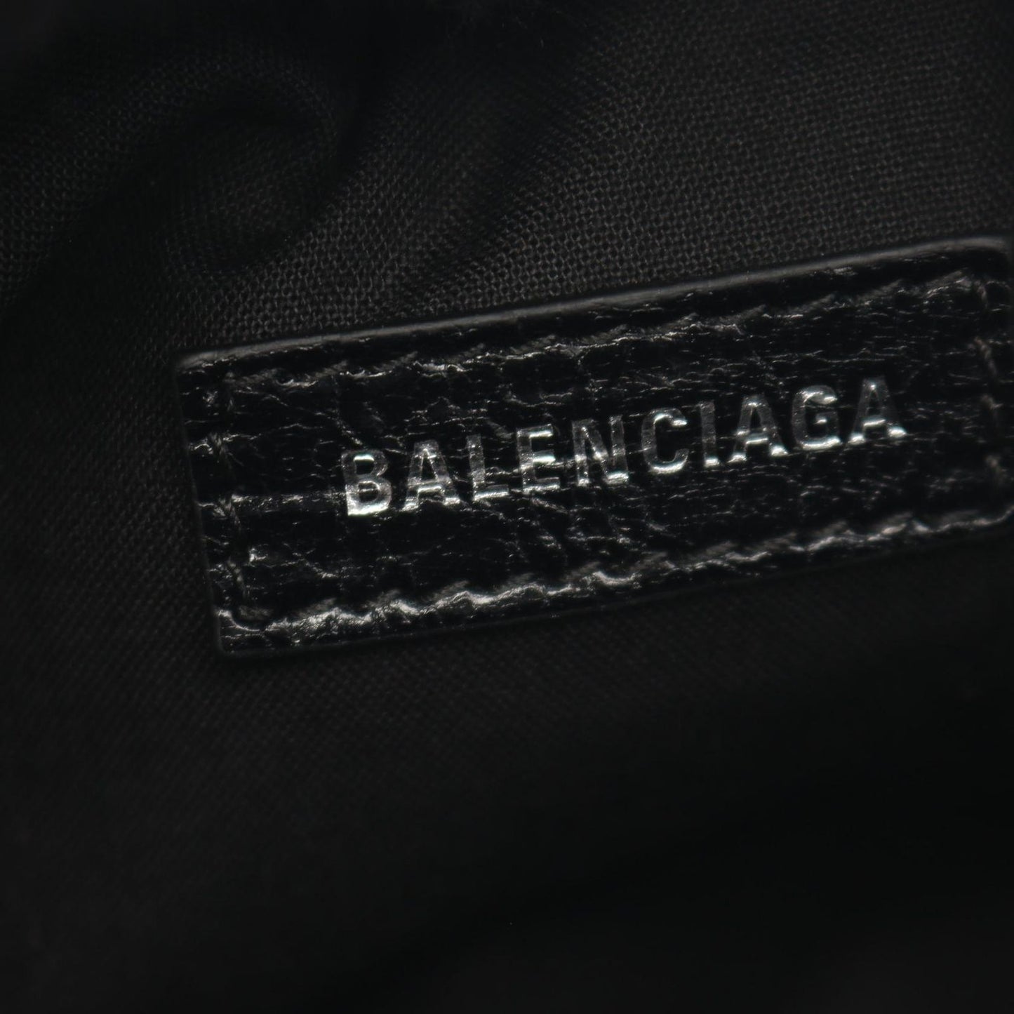 Balenciaga Shoulder Bag Superbusy Black Leather XS — view 4