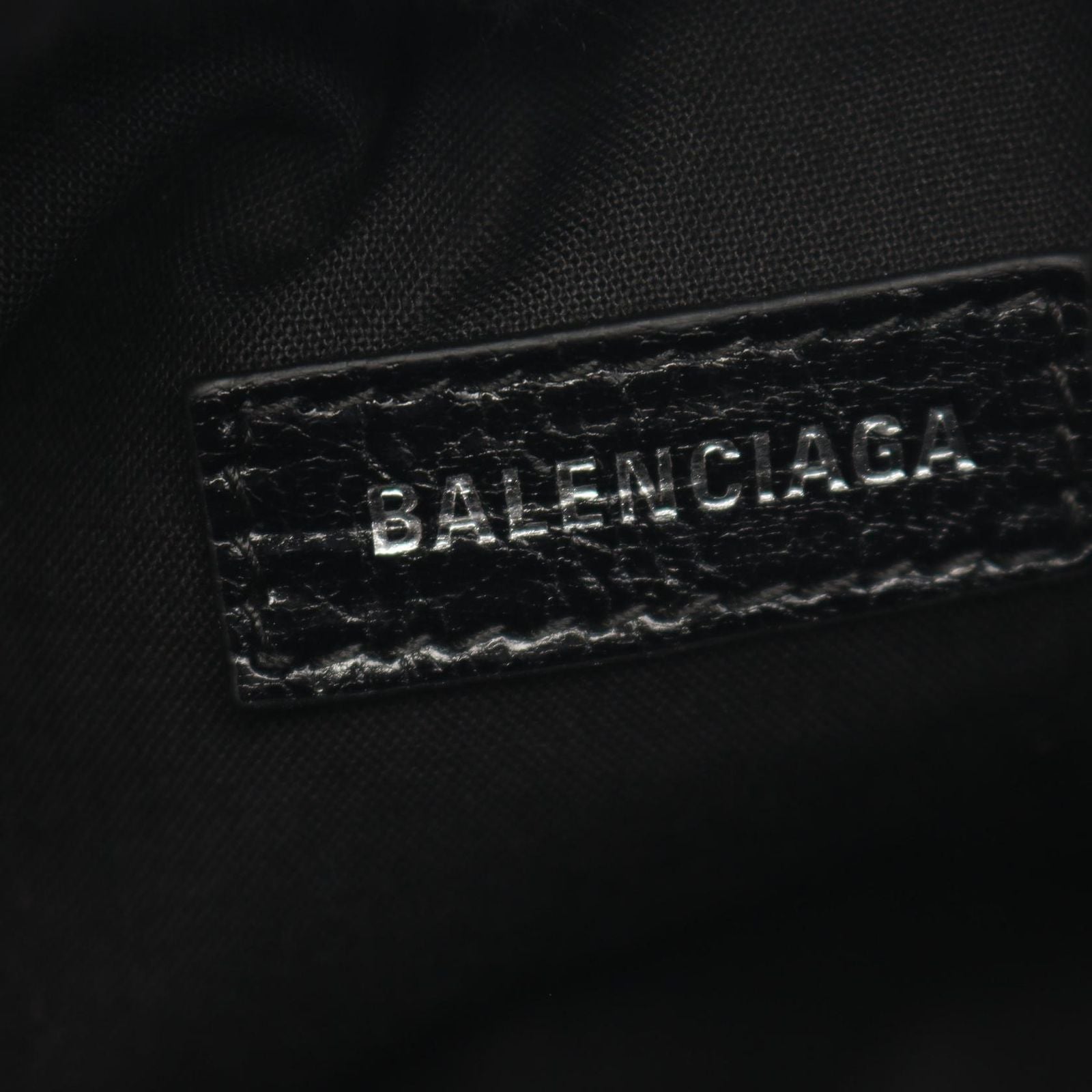 Balenciaga Shoulder Bag Superbusy Black Leather XS — view 4