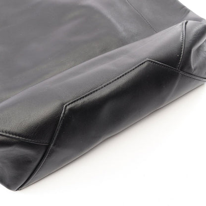 Celine Tote Vertical Cover Black Leather Horizontal — view 9