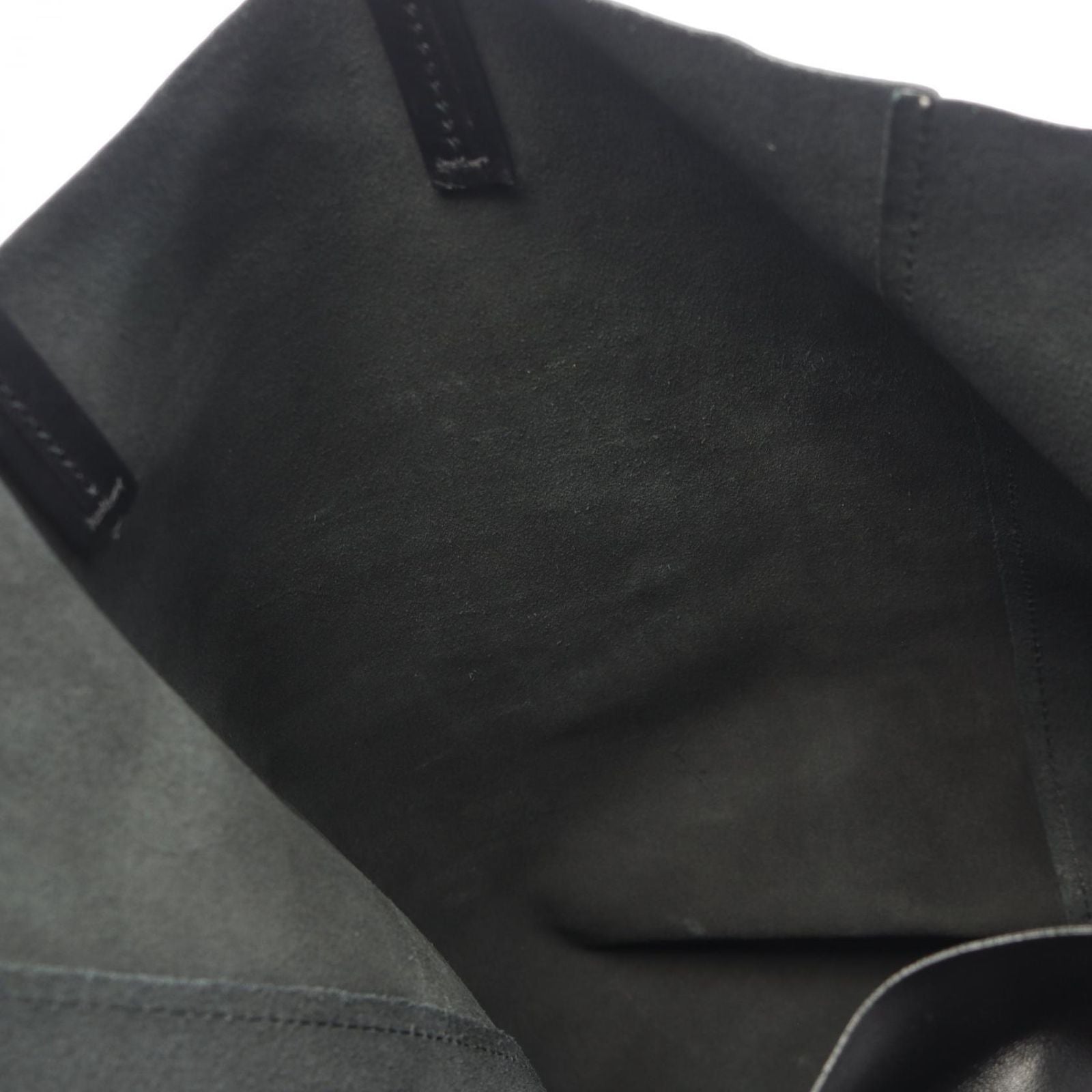 Celine Tote Vertical Cover Black Leather Horizontal — view 5