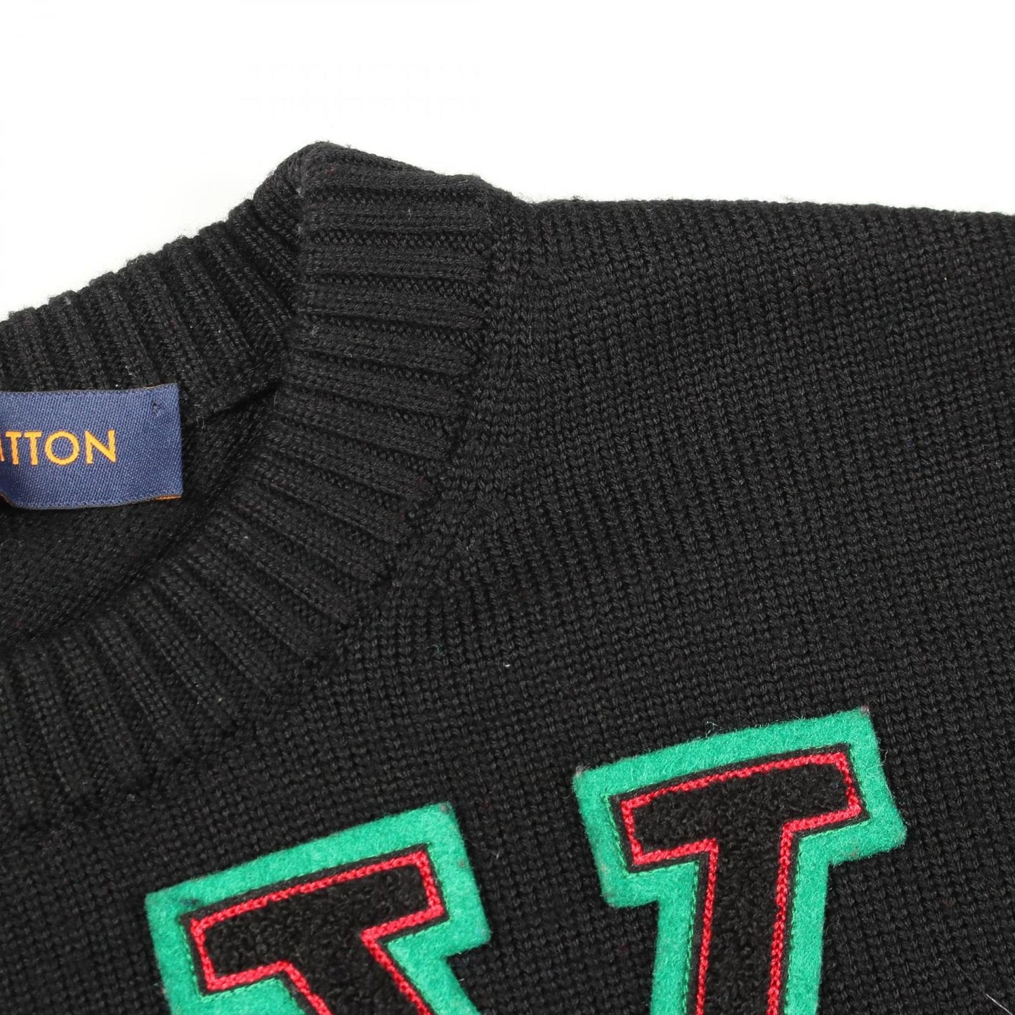 Louis Vuitton Knit Amen Break Lvv Sports Crew Neck Wool Sweater — view 6