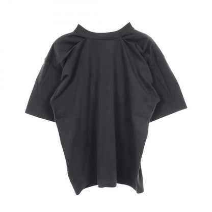 Balenciaga Short Sleeve T-Shirt Logo Black Pink Cotton — view 2