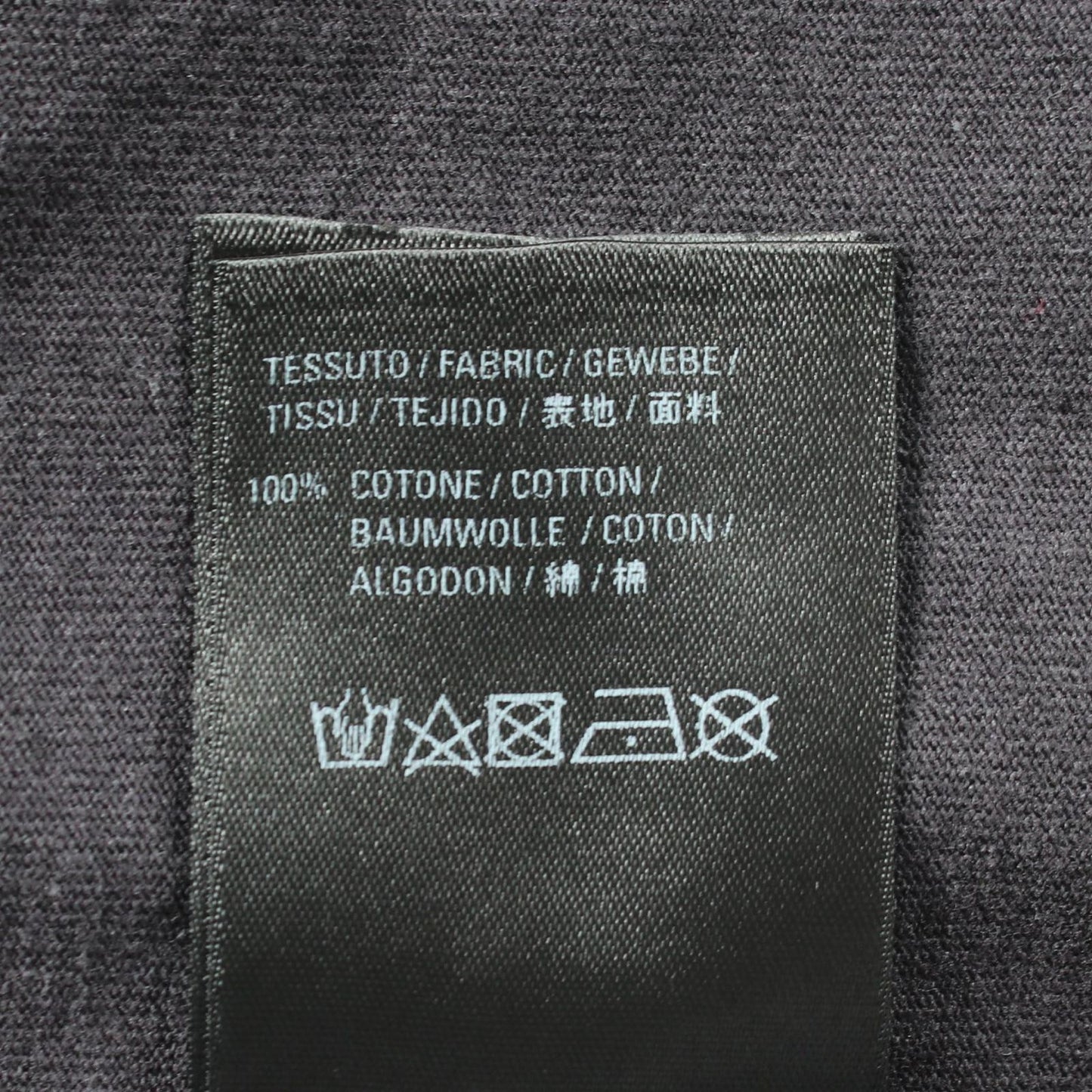 Balenciaga Short Sleeve T-Shirt Logo Black Pink Cotton — view 4