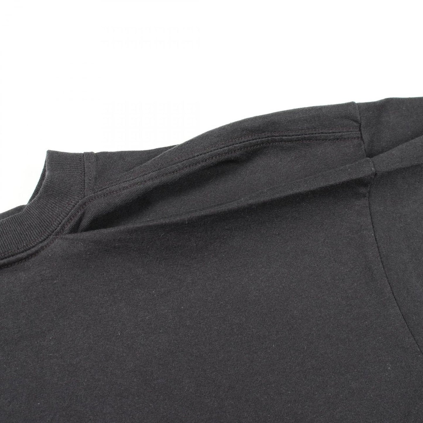 Balenciaga Short Sleeve T-Shirt Logo Black Pink Cotton — view 8